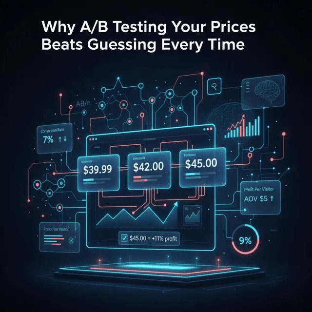 Why A/B Testing Your Prices Beats Guessing Every Time