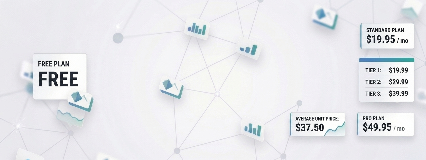 Background price graphs and network